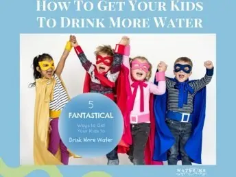 Kids dressed up like super heroes cheering with arms up