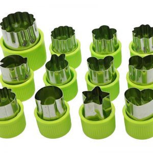 mini fruit cookie cutter set