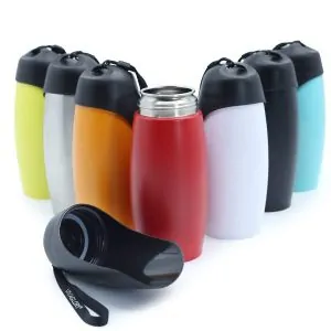 stainless steel dog water bottle
