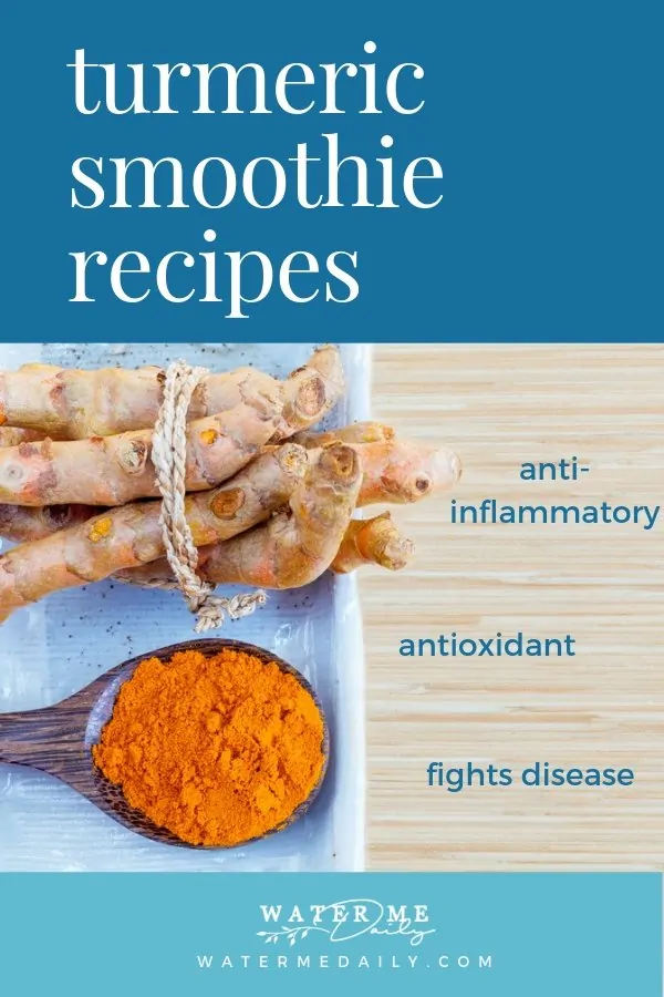 Ground turmeric and turmeric root.